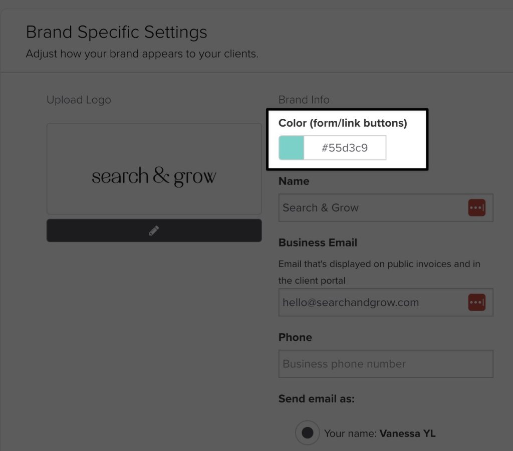 How to add custom buttons in Dubsado with CSS code Search & Grow